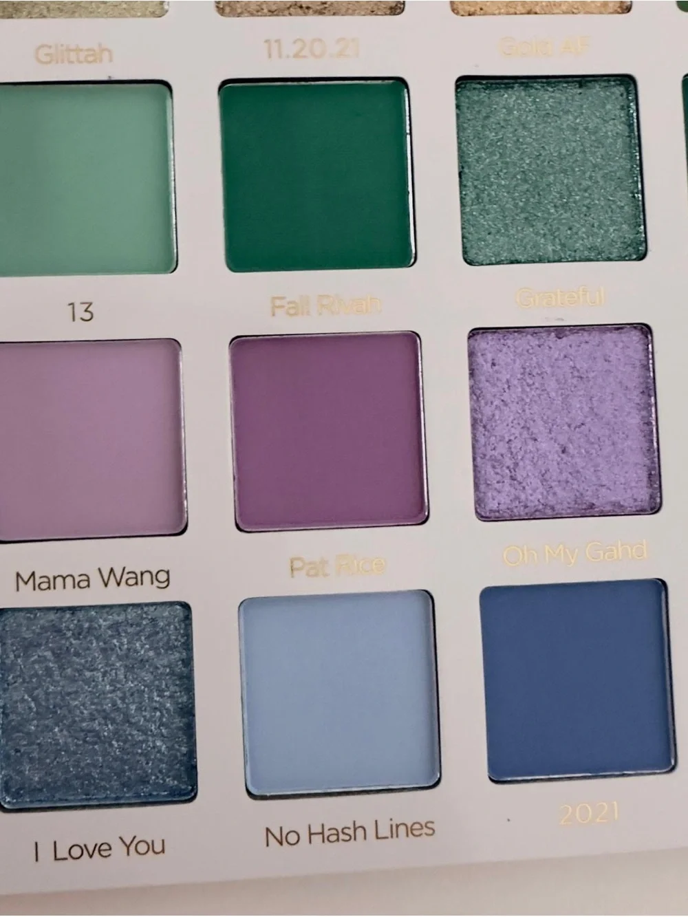 NWT Glamlite x Mikayla Paht Two 30 Color Palette